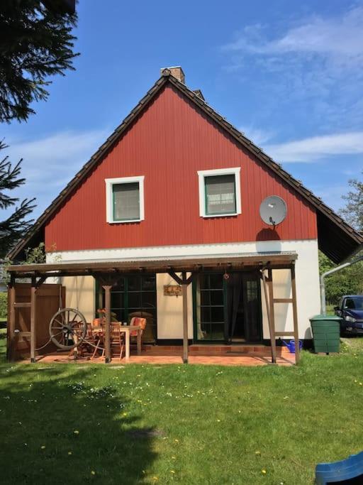 Trollhus - Grosses Familienfreundliches Ferienhaus Born Luaran gambar